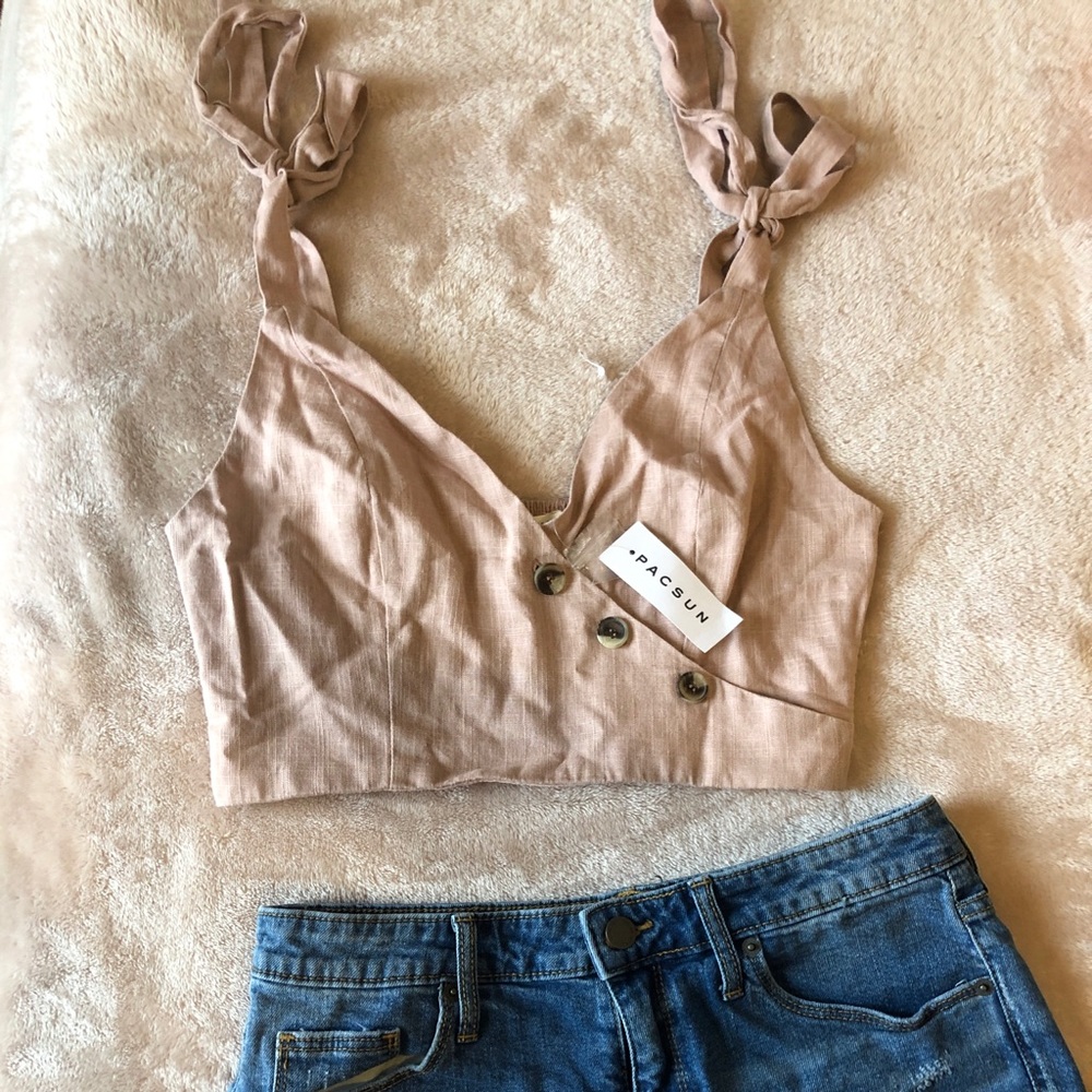 Pacsun Blush pink top